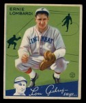 1934 Goudey #35 Ernie Lombardi Front Thumbnail