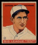 1933 Goudey #76 Mickey Cochrane Front Thumbnail