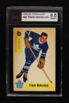 1958 Parkhurst #33 Frank Mahovlich Front Thumbnail