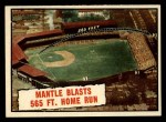 1961 Topps #406 - Mickey Mantle Baseball Thrills Front Thumbnail