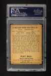 1941 Play Ball #3 Bucky Walters Back Thumbnail