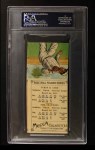 1911 T201 Mecca Ty Cobb / Sam Crawford Back Thumbnail