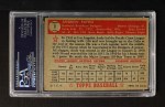 1952 Topps #1 Andy Pafko Back Thumbnail