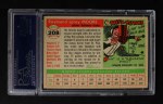 1955 Topps #208 Ray Moore Back Thumbnail