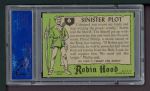 1957 Topps Robin Hood #6 Sinister Plot Back Thumbnail