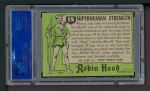 1957 Topps Robin Hood #15 Superhuman Strength Back Thumbnail