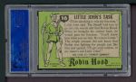 1957 Topps Robin Hood #16 Little John's Task Back Thumbnail
