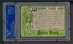 1957 Topps Robin Hood #52 Robin Takes Aim Back Thumbnail