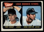 1965 Topps #477 - Steve Carlton / Fritz Ackley Cardinals Rookies Front Thumbnail