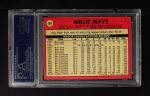 1969 O-Pee-Chee #190 Willie Mays Back Thumbnail