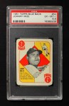 1951 Topps Blue Back #50 Johnny Mize Front Thumbnail