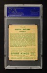 1933 Goudey Sport Kings #35 Knute Rockne Back Thumbnail