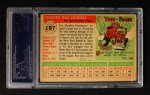 1955 Topps #187 Gil Hodges Back Thumbnail