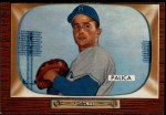 1955 Bowman #195 xTR Erv Palica Front Thumbnail