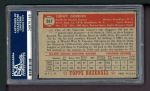 1952 Topps #267 Sid Gordon Back Thumbnail