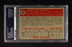 1952 Topps #380 Clem Koshorek Back Thumbnail