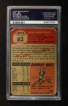 1953 Topps #82 Mickey Mantle Back Thumbnail