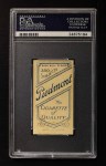 1909 T206 BOTH Hughie Jennings Back Thumbnail
