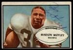 1953 Bowman #9 Marion Motley Front Thumbnail