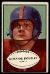 1953 Bowman #65 Dewayne Douglas Front Thumbnail
