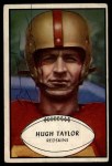 1953 Bowman #84 Hugh Taylor Front Thumbnail