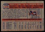 1957 Topps #169 Herb Plews Back Thumbnail