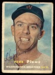 1957 Topps #169 Herb Plews Front Thumbnail