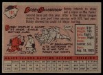 1958 Topps #101 WN Bobby Richardson Back Thumbnail