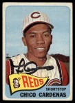 1965 Topps #437 Leo 'Chico' Cardenas Front Thumbnail