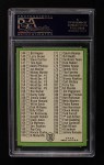 1967 Topps #103 DOT - Mickey Mantle Checklist 2 Back Thumbnail