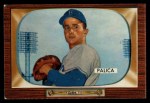 1955 Bowman #195 xTR Erv Palica Front Thumbnail
