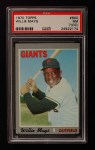 1970 Topps #600 Willie Mays Front Thumbnail