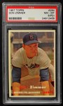 1957 Topps #284 Don Zimmer Front Thumbnail