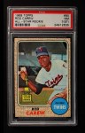 1968 Topps #80 Rod Carew Front Thumbnail