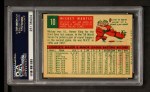 1959 Topps #10 Mickey Mantle Back Thumbnail