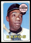 1969 Topps #208 MON Donn Clendenon Front Thumbnail