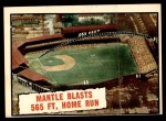 1961 Topps #406 - Mickey Mantle Baseball Thrills Front Thumbnail