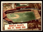 1961 Topps #406 - Mickey Mantle Baseball Thrills Front Thumbnail