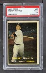 1957 Topps #95 Mickey Mantle Front Thumbnail