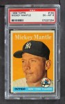 1958 Topps #150 Mickey Mantle Front Thumbnail