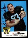 1969 Topps #128 Ben Davidson Front Thumbnail