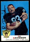 1969 Topps #128 Ben Davidson Front Thumbnail