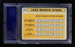 1963 Topps #537 - Pete Rose / Al Weis / Ken McMullen / Pedro Gonzalez #537 Rookie Stars Back Thumbnail