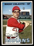 1967 Topps #580 Rocky Colavito Front Thumbnail