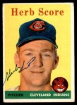 1958 Topps #352 Herb Score Front Thumbnail
