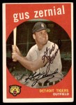1959 Topps #409 Gus Zernial Front Thumbnail