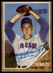 1962 Topps #89 Barney Schultz Front Thumbnail