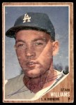 1962 Topps #515 Stan Williams Front Thumbnail