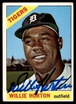1966 Topps #20 Willie Horton Front Thumbnail