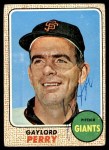 1968 Topps #85 Gaylord Perry Front Thumbnail